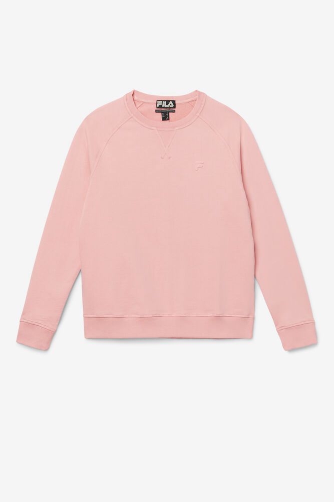 Fila Sweatshirt Dame Lyserød Logan Crewneck DZW-708435